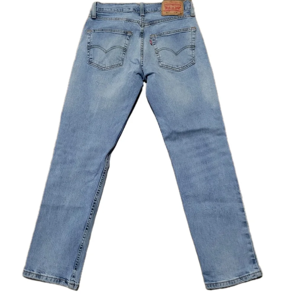 Levi's 511 Slim-Fit Jeans Men's Light Wash 30/30 Excellent Condition Pre-owned